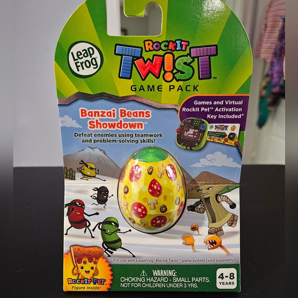 Leap Frog Rocket Twist Game Pack- Brand New